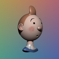 Tintin - 3D Model - Thumbnail 2