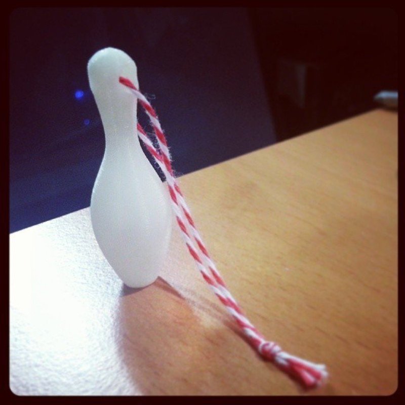 Bowling Pin Ornament