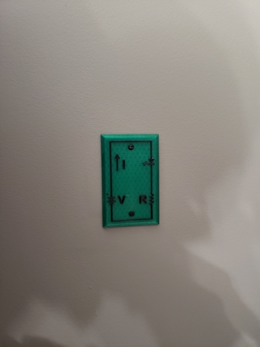 LED Circuit Electrical Box Cover