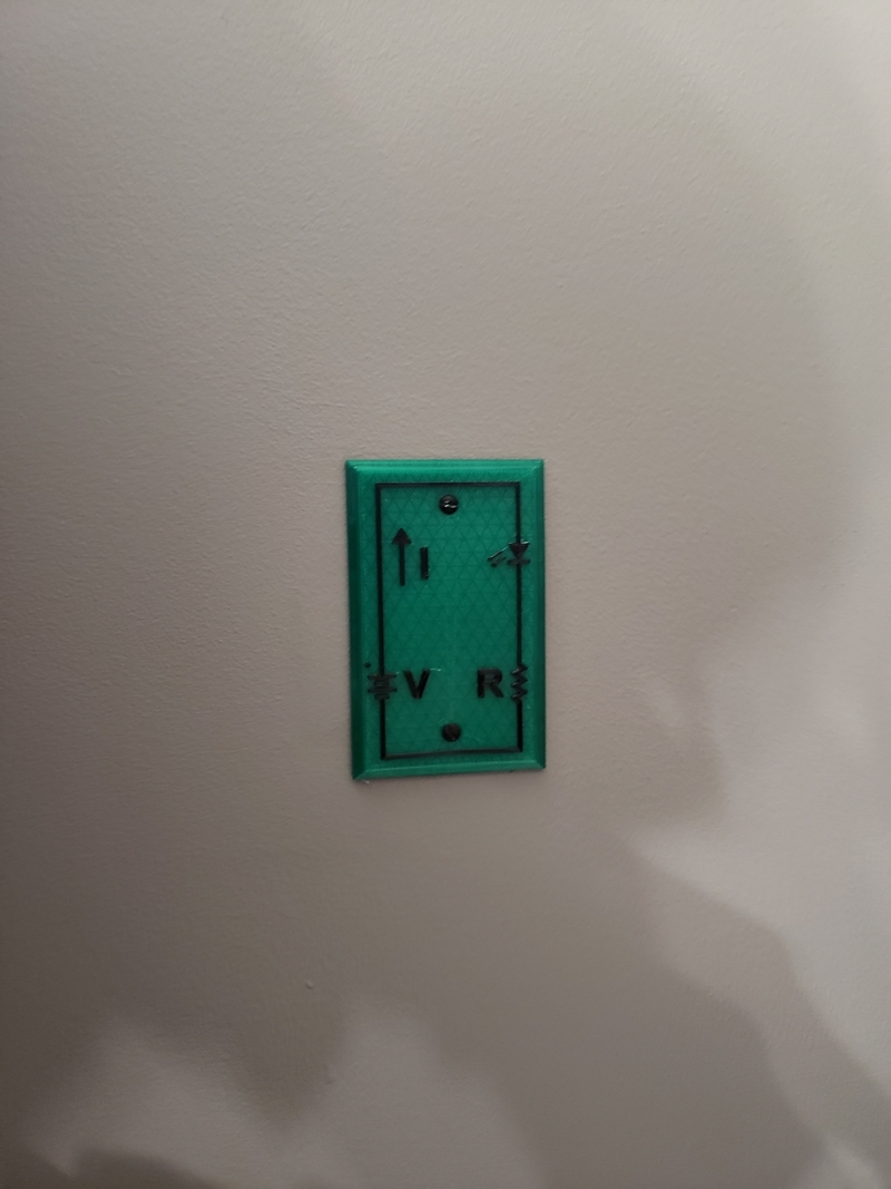LED Circuit Electrical Box Cover
