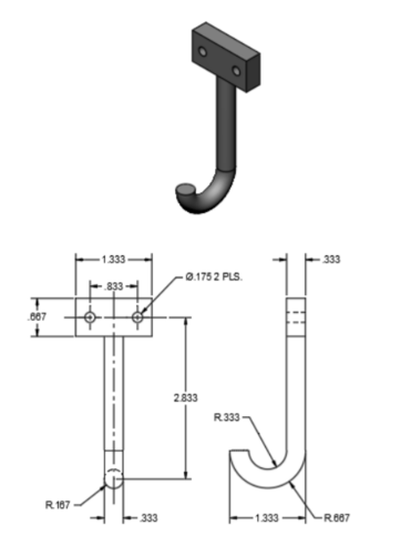 Hook 2.0 3D Print 354701