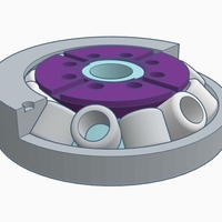 Small Slewing Ring Bearings 3D Printing 354714