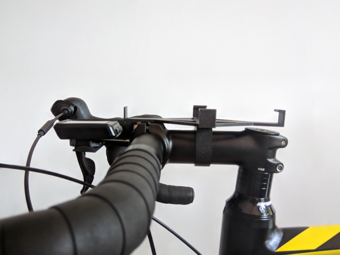 3D Printed Cycling Computer Mounting Bracket by The3Designer Pinshape