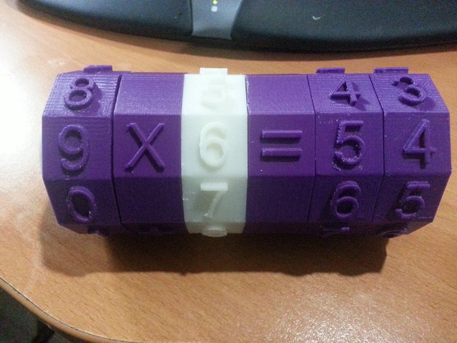 Math Spinner Toy 3D Print 35476