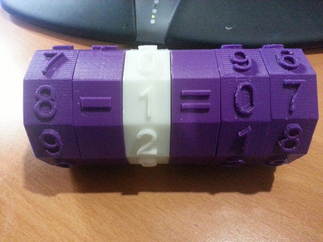 Math Spinner Toy 3D Print 35477