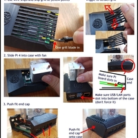 Raspberry Pi 4 case with ICE Tower, Stand and SSD drive - Thumbnail 5