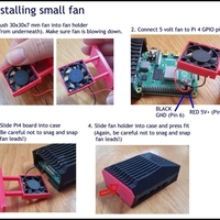 Raspberry Pi 4 case with ICE Tower, Stand and SSD drive - Thumbnail 11