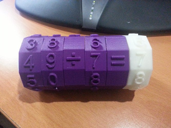 Math Spinner Toy 3D Print 35479