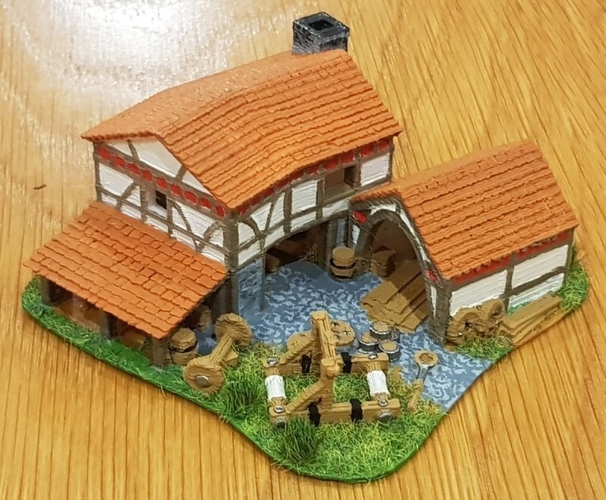 Age of Empires Style Siege Works 3D Print 354797