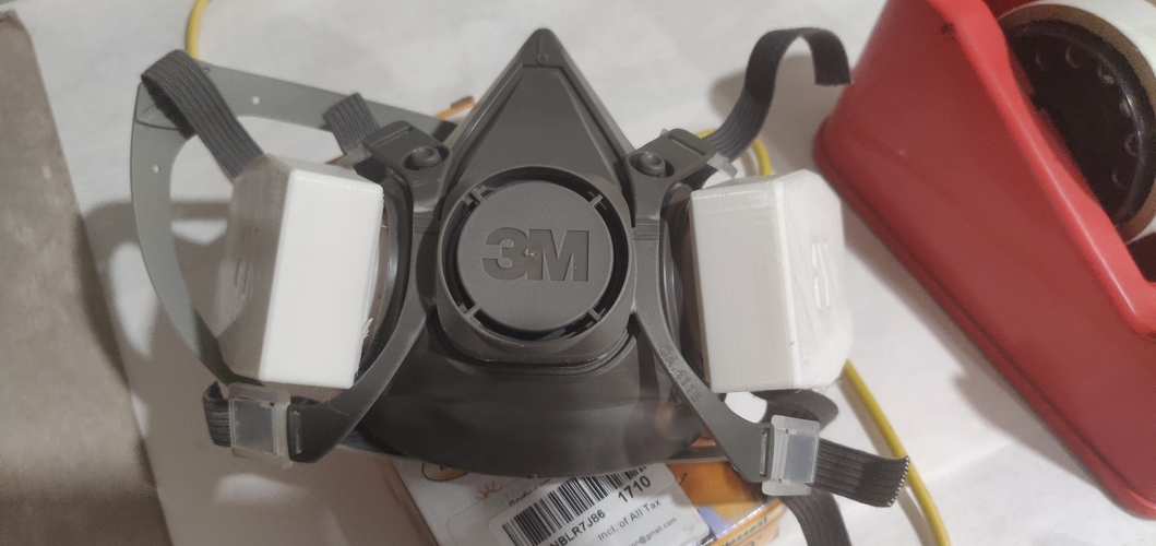 HEPA Filter Cartridges for 3M reusable respirators/masks
