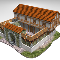 Small Age of Empires Barracks 3D Printing 354829