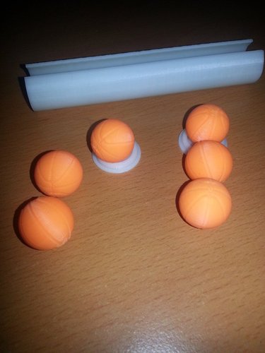 Mini Basketball Math Manipulative 3D Print 35484