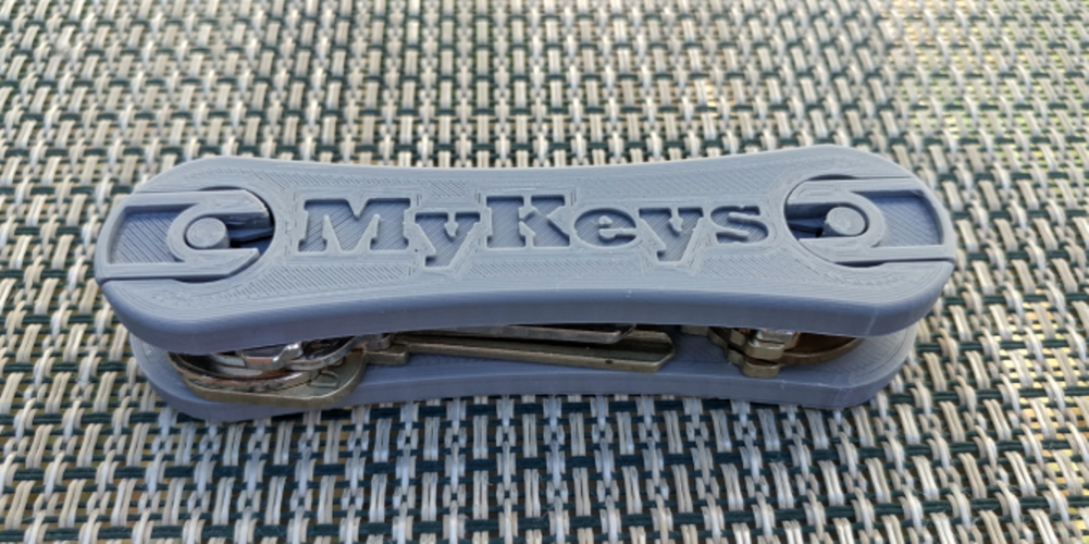 MyKeys Multi Key Key Holder 3D Print 354865