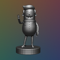 Cartoon Character - 3D Model - Thumbnail 2