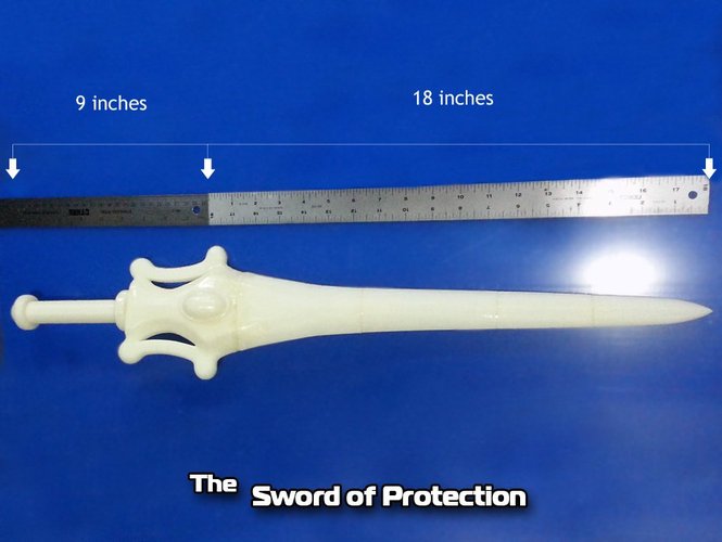 The Sword of Power & Sword of Protection 3D Print 35490