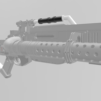 KURUK Blaster Rifle - Knight of Ren - inspired by Star Wars - Thumbnail 7