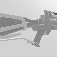 KURUK Blaster Rifle - Knight of Ren - inspired by Star Wars - Thumbnail 8