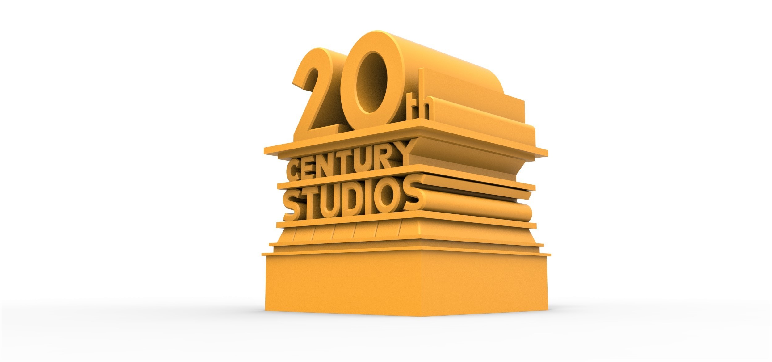 3D Printed 3D Printable 20th Century Studios Logo By CosplayItemsRock ...