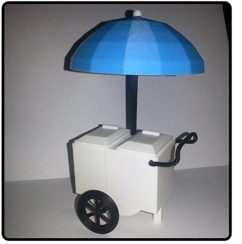 Push Cart Stand 3D Print 35502