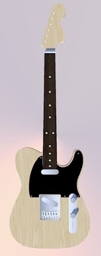 Electric guitar Fender telecaster 3D Print 355127