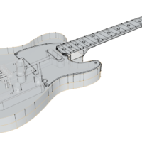 Electric guitar Fender telecaster - Thumbnail 2