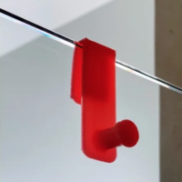 Small Shower Hook 3D Printing 355216