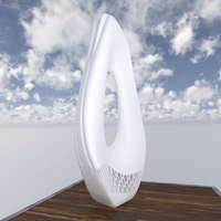 Voronoi deco sculpture - Thumbnail 1