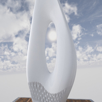 Voronoi deco sculpture - Thumbnail 2