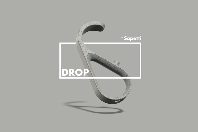 DROP Door Hook  3D Print 355289