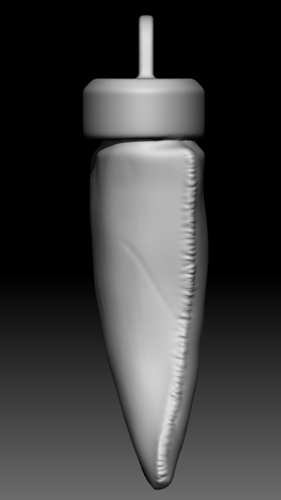T - Rex teeth pendant  (1 extra variation free) 3D Print 355310