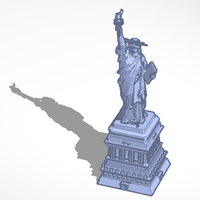 Small The Statue of Liberty 3D Printing 355372