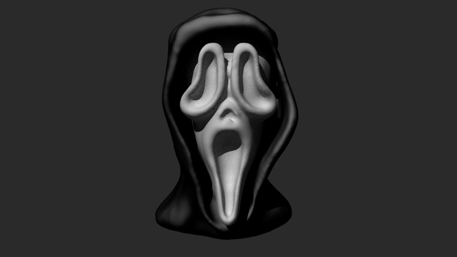 Ghost face 3D Print 355375
