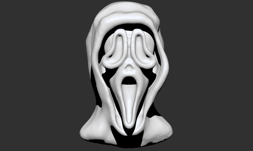 Ghost face 3D Print 355376