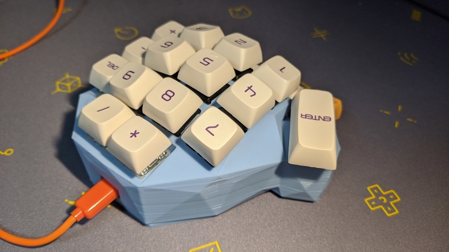 Whale Numeric Keyboard Case (Beta Version) 3D Print 355377