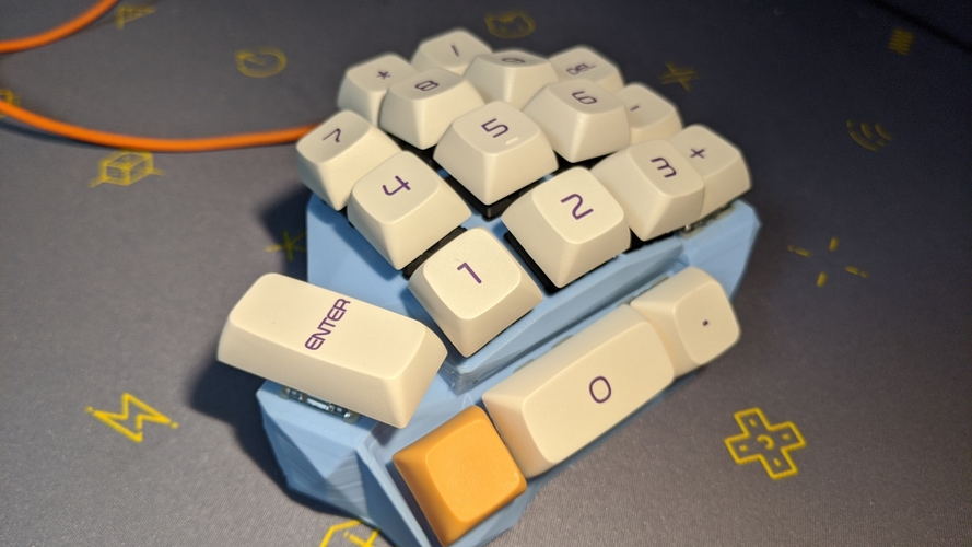 Whale Numeric Keyboard Case (Beta Version) 3D Print 355378