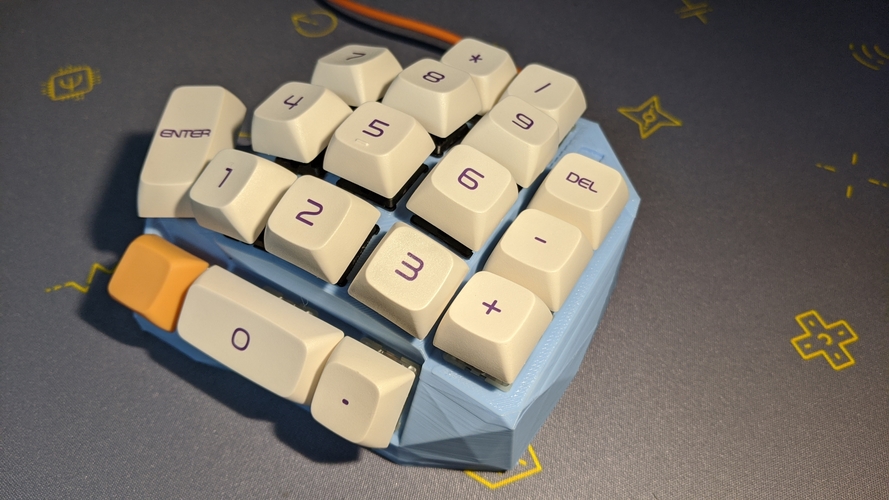 Whale Numeric Keyboard Case (Beta Version) 3D Print 355381