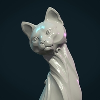 Cat figurine - Thumbnail 4