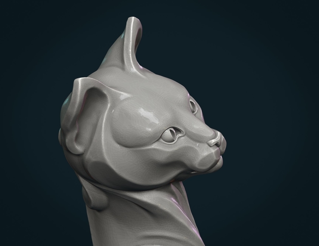 Cat figurine 3D Print 355409