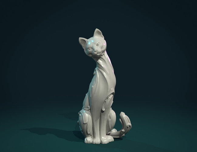 Cat figurine 3D Print 355419