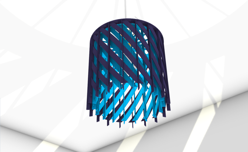 lampshade - Cosette - Design Bottbo - - Cealing Lamp 3D Print 355431