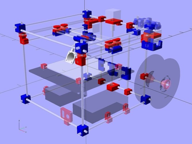 Ekobots - Box-H 3D Printer. 3D Print 35544