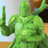 BABY YODA and The MANDALORIAN - Thumbnail 3