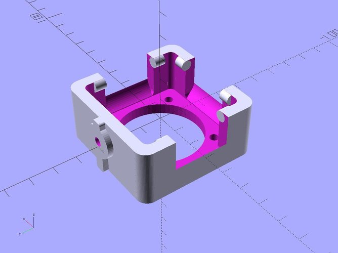 Ekobots - Motor cooler. 3D Print 35549