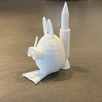 Small rocket bunny 3D Printing 355493