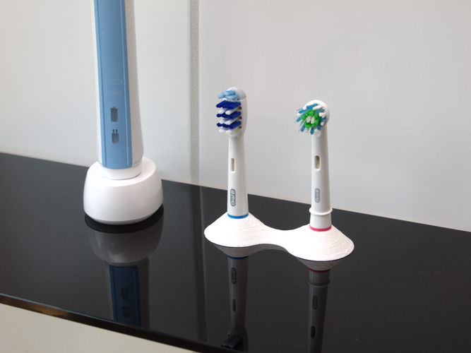 Toothbrush Holder for Two 3D Print 355519