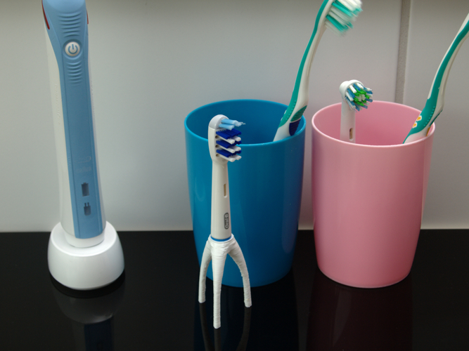 Toothbrush Holder for Mug 3D Print 355529