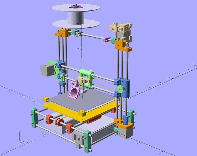 Ekobots - Prusa 3D Printer. 3D Print 35553
