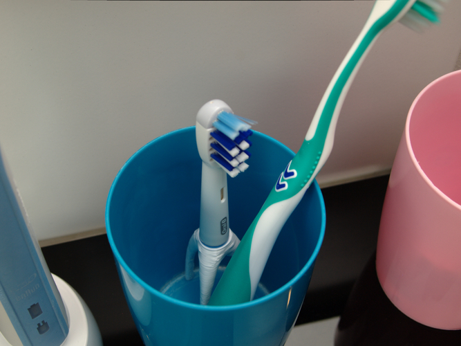 Toothbrush Holder for Mug 3D Print 355531