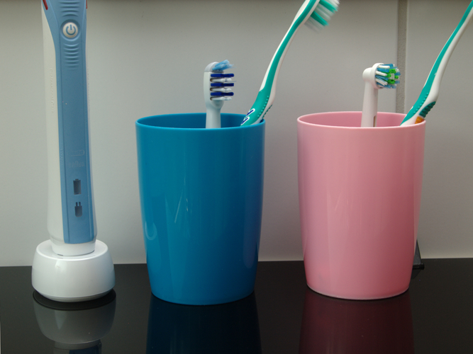 Toothbrush Holder for Mug 3D Print 355532