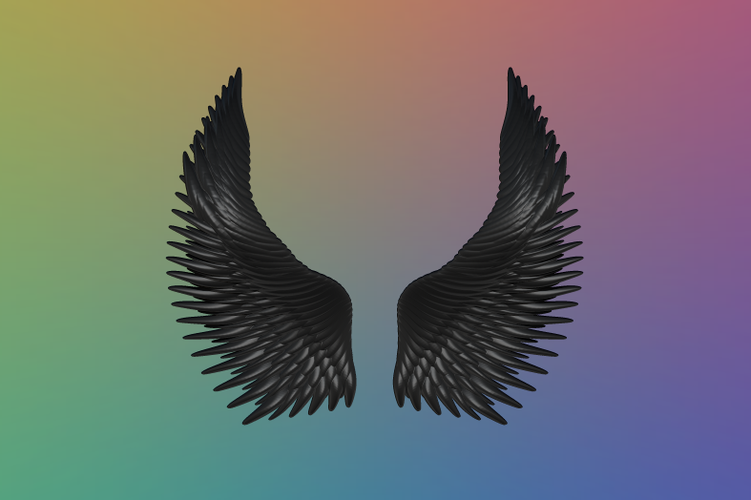 Wings - 3D Model 3D Print 355546